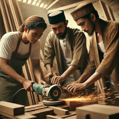Transformasi Furniture Jogja Dengan Mesin Gerinda